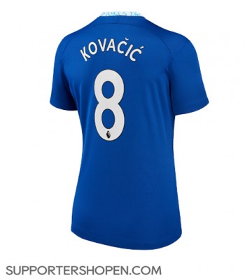 Chelsea Mateo Kovacic #8 Hemma Matchtröja Dam 2022-23 Kortärmad